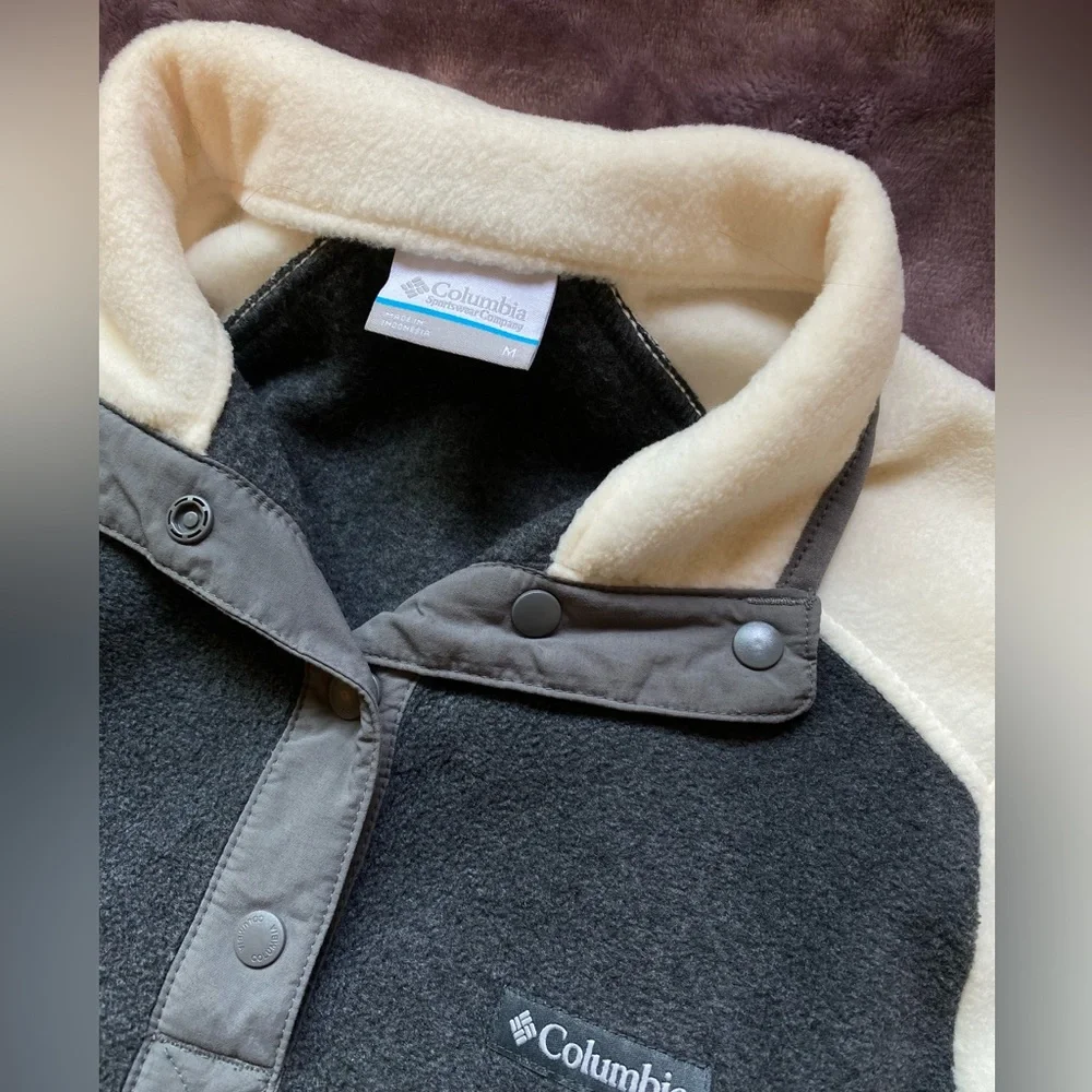 Women’s size M Columbia Benton Springs Half-Snap Fleece Jacket - Picture 6 of 6